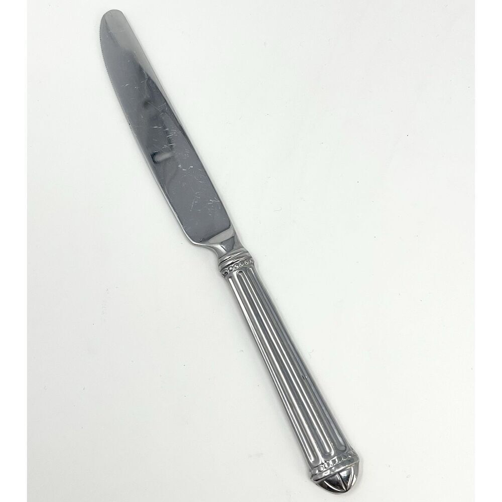 JC PENNEY COLONNADE Stainless Glossy French Dinner Knife 9.25” Replacement